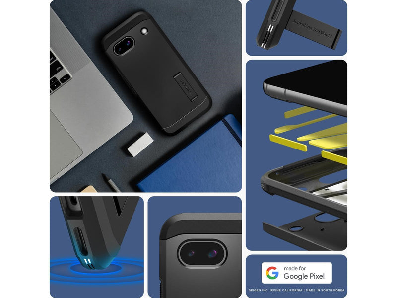 Spigen Tough Armor - black - Google Pixel 8a