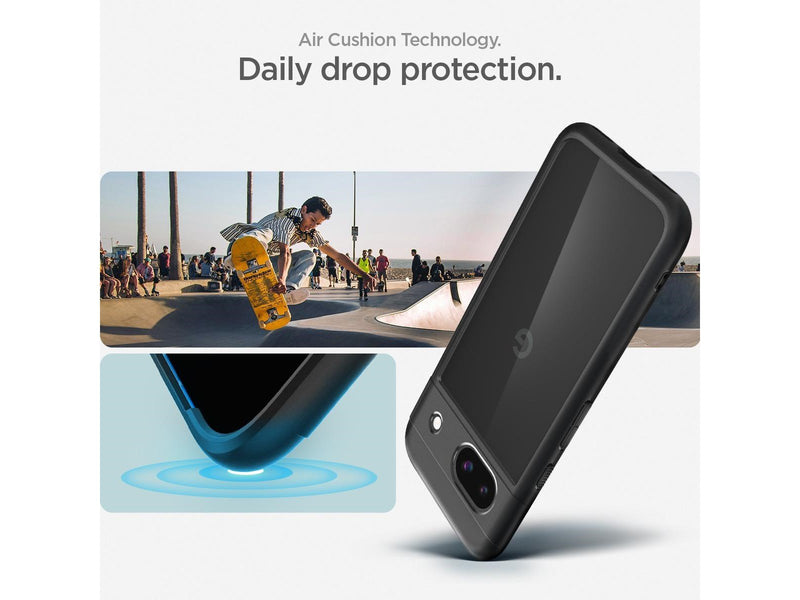 Spigen Ultra Hybrid - matte black - Google Pixel 8a