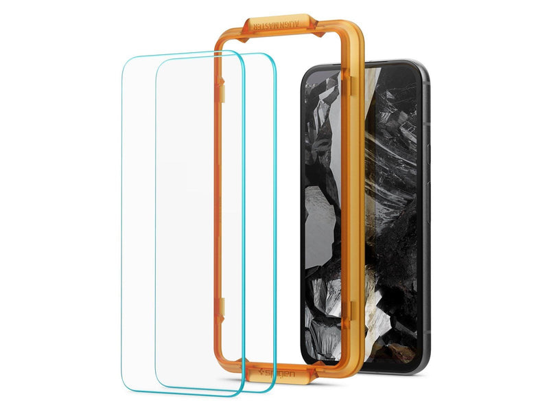Spigen Glass tR AlignMaster 2 Pack - Google Pixel 8a