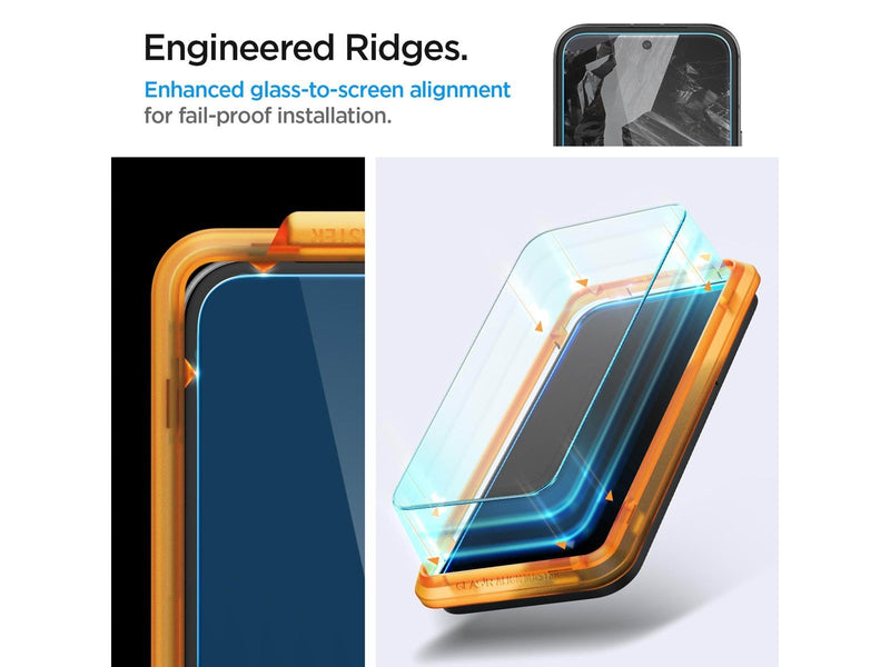 Spigen Glass tR AlignMaster 2 Pack - Google Pixel 8a
