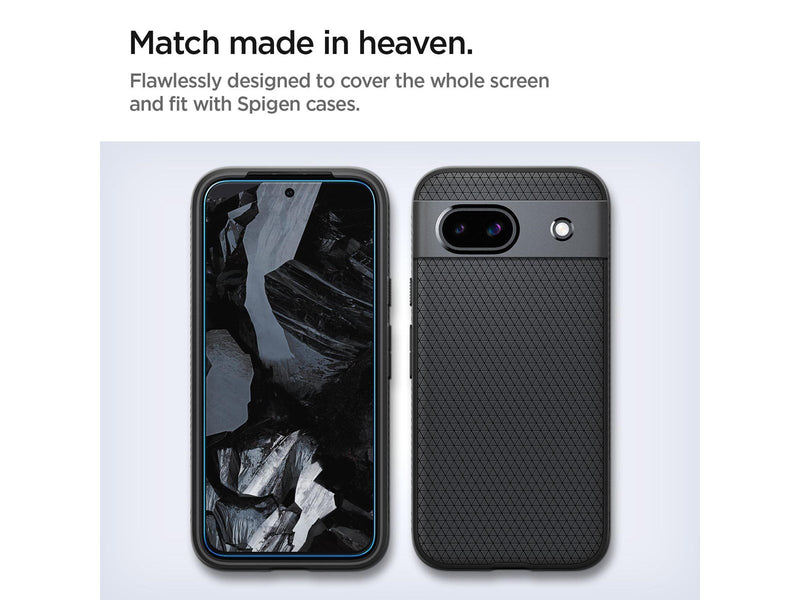 Spigen Glass tR AlignMaster 2 Pack - Google Pixel 8a
