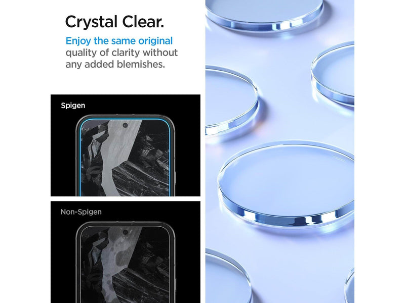 Spigen Glass tR AlignMaster 2 Pack - Google Pixel 8a