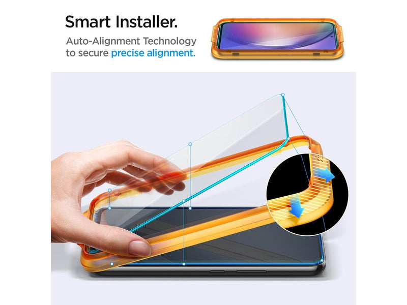 Spigen Glass tR AlignMaster Clear 2 Pack - Samsung Galaxy A54 5G