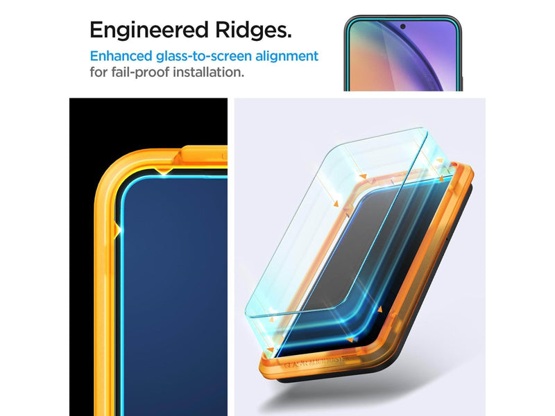 Spigen Glass tR AlignMaster Clear 2 Pack - Samsung Galaxy A54 5G