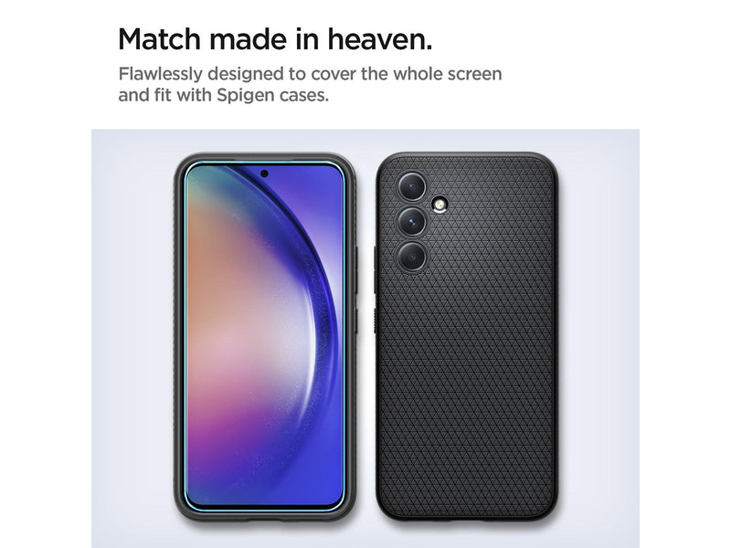 Spigen Glass tR AlignMaster Clear 2 Pack - Samsung Galaxy A54 5G
