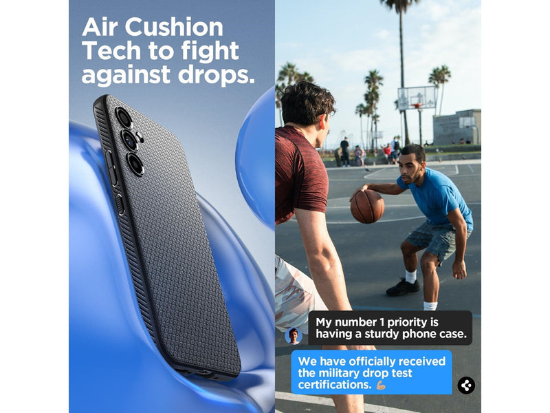 Spigen Liquid Air - black - Samsung Galaxy A54 5G
