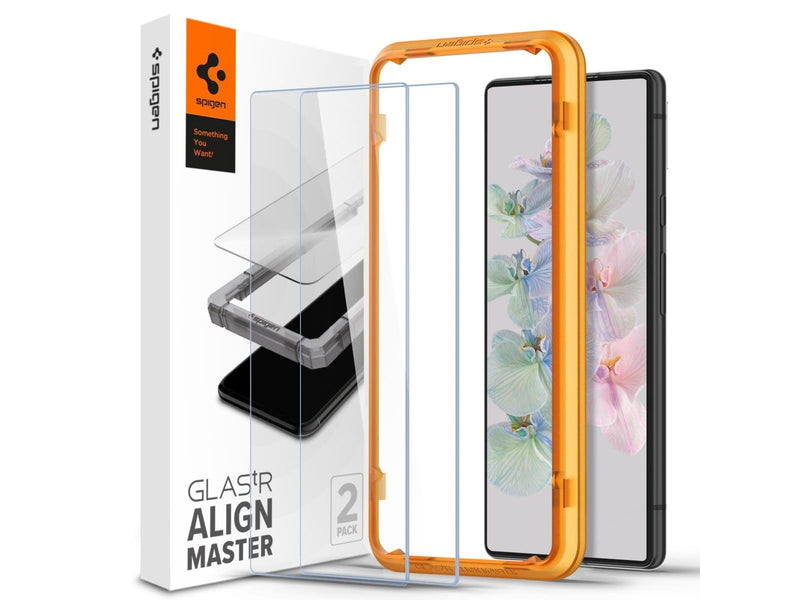 Spigen Glass AlignMaster 2 Pack - clear - Google Pixel 7