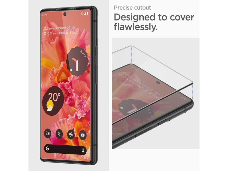 Spigen Glass AlignMaster 2 Pack - clear - Google Pixel 7