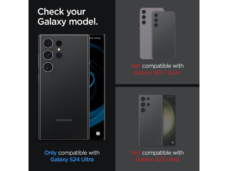 Spigen Neo Flex HD Transparency 2 Pack - Samsung Galaxy S24 Ultra