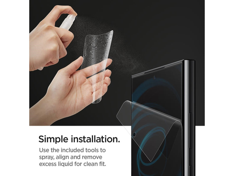Spigen Neo Flex HD Transparency 2 Pack - Samsung Galaxy S24 Ultra