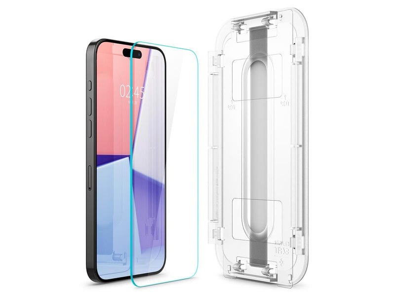 Spigen Glass tR EZ Fit HD 1 Pack - transparency - iPhone 15 Pro Max