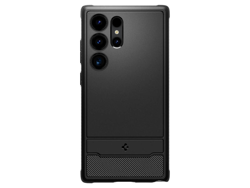 Spigen Rugged Armor - matte black - Samsung Galaxy S24 Ultra