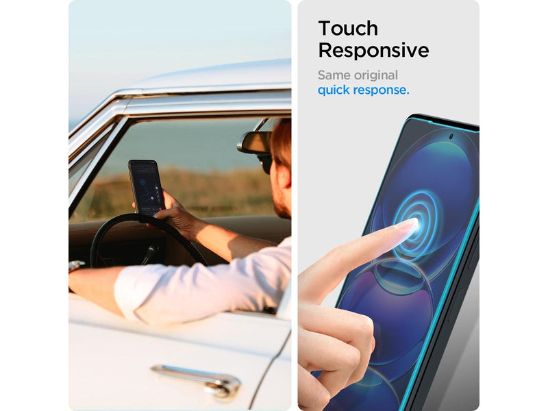 Spigen Glass tR Slim 2 Pack - Xiaomi Redmi Note 12 Pro 5G/Redmi Note 12 Pro+ 5G/POCO X5 Pro 5G