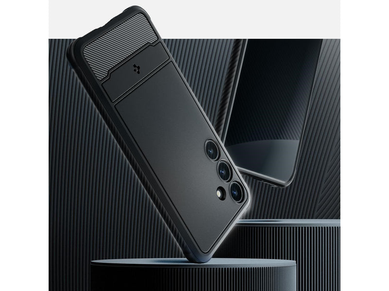 Spigen Rugged Armor - matte black - Samsung Galaxy S24