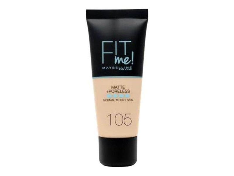 Maybelline Fit Me Matte + Poreless Foundation - Ivory 105 30 ml