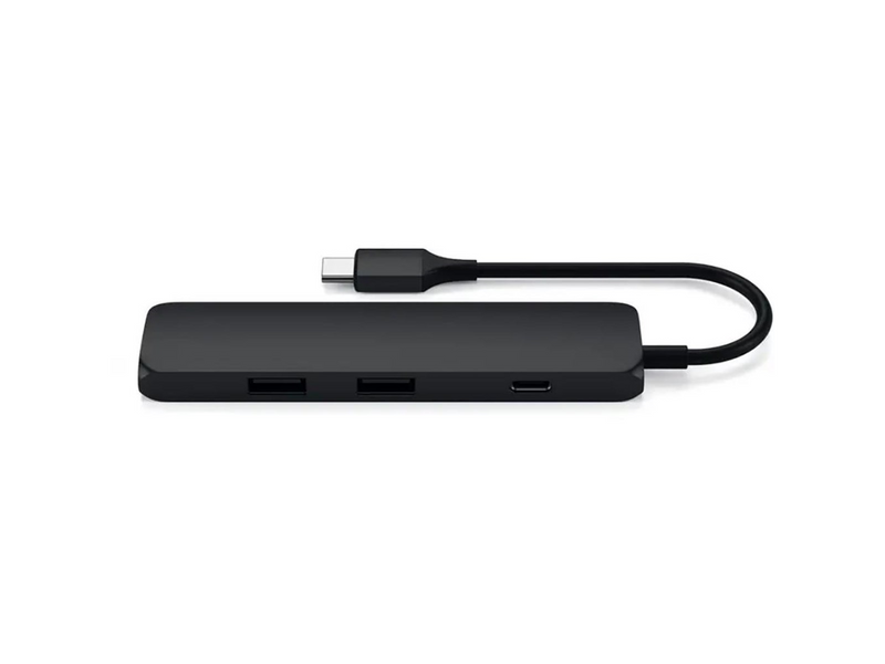 Satechi Type-C Slim Multi-Port Adapter 4K - Black