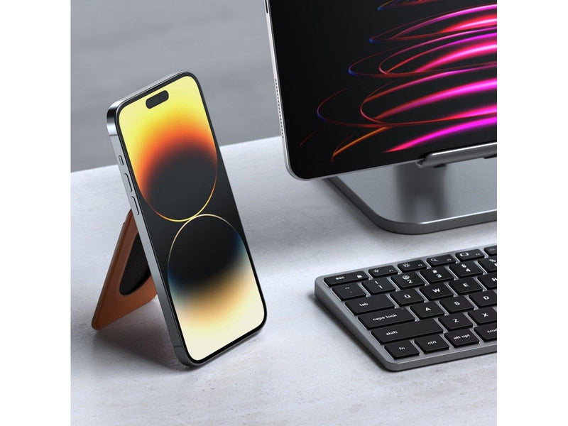 Satechi Magnetic Wallet Stand - Brown