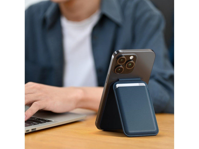 Satechi Magnetic Wallet Stand - Blue