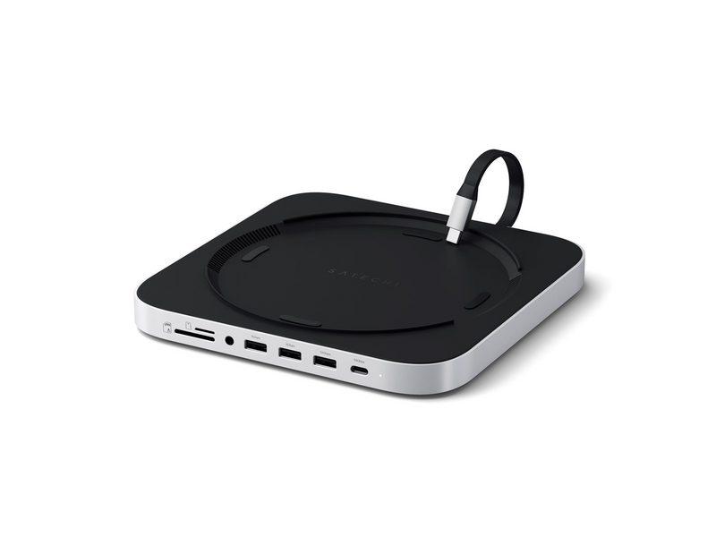 Satechi Stand & Hub For Mac Mini / Studio With NVMe SSD Enclosure
