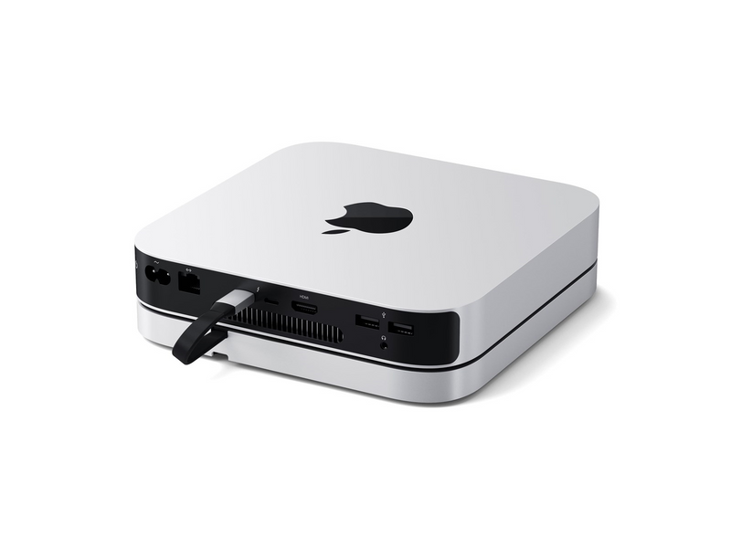 Satechi Stand & Hub For Mac Mini / Studio With NVMe SSD Enclosure