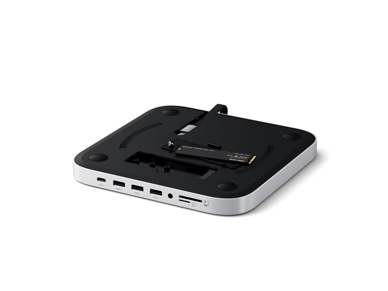 Satechi Stand & Hub For Mac Mini / Studio With NVMe SSD Enclosure