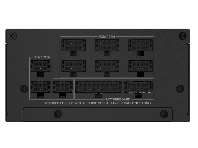 Corsair SF Series SF1000 (2024) Netzteile - 1000 Watt - 92 mm - ATX 3.1 - 80 Plus Platinium
