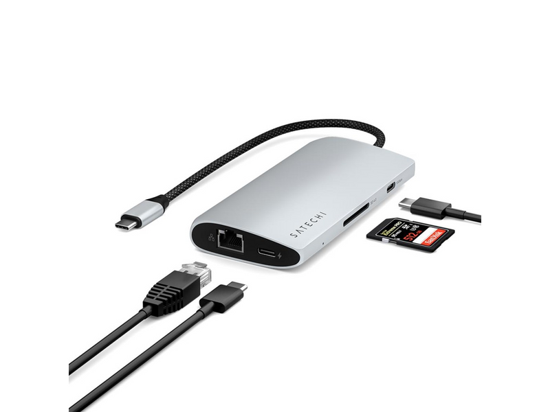 Satechi USB-C Multiport Adapter 8K HDMI (with Ethernet)