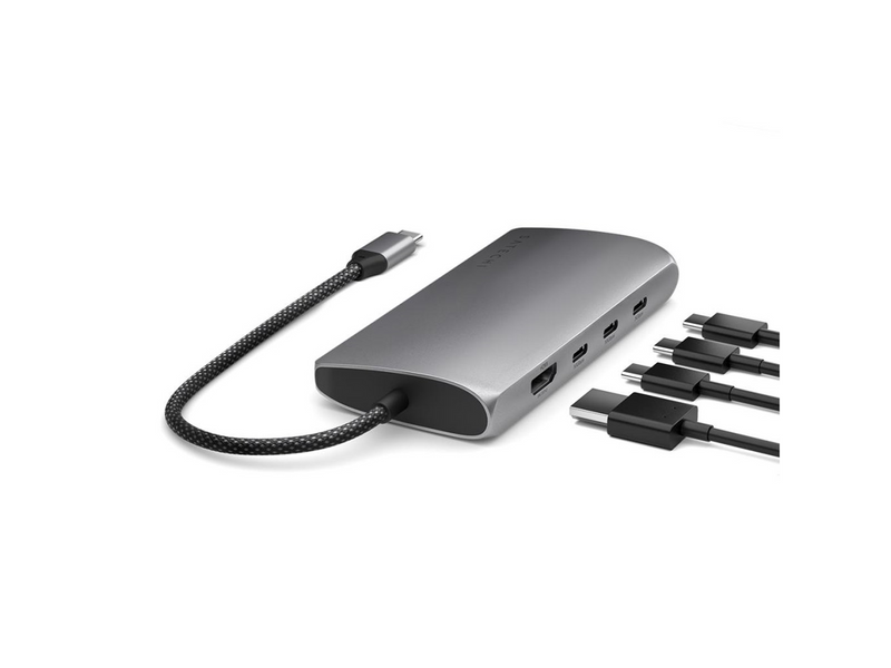 Satechi USB-C Multiport Adapter 8K With Ethernet V3