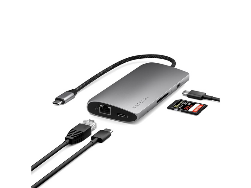 Satechi USB-C Multiport Adapter 8K With Ethernet V3