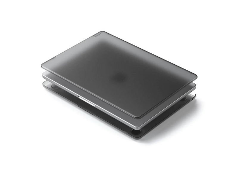 Satechi Eco Hardshell Case for MacBook Air M2 - Sleek and Durable Protection for Your MacBook Air M2 - Dark clear