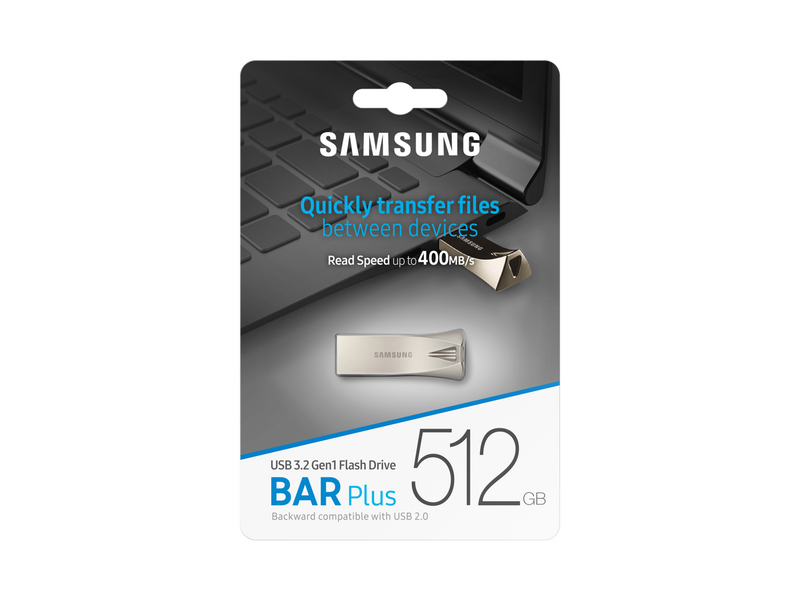 Samsung BAR Plus Champagne - 512GB - USB-Stick
