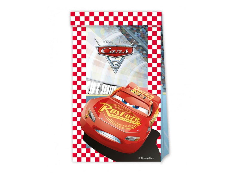 Folat BV Cars Handout bags 4 pcs.