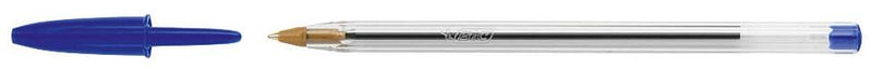 BIC Cristal Medium Kugelschreiber blau 0,4 mm - 50 Stück
