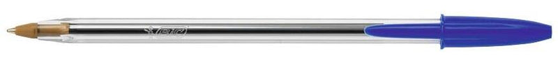 BIC Cristal Medium Kugelschreiber blau 0,4 mm - 50 Stück
