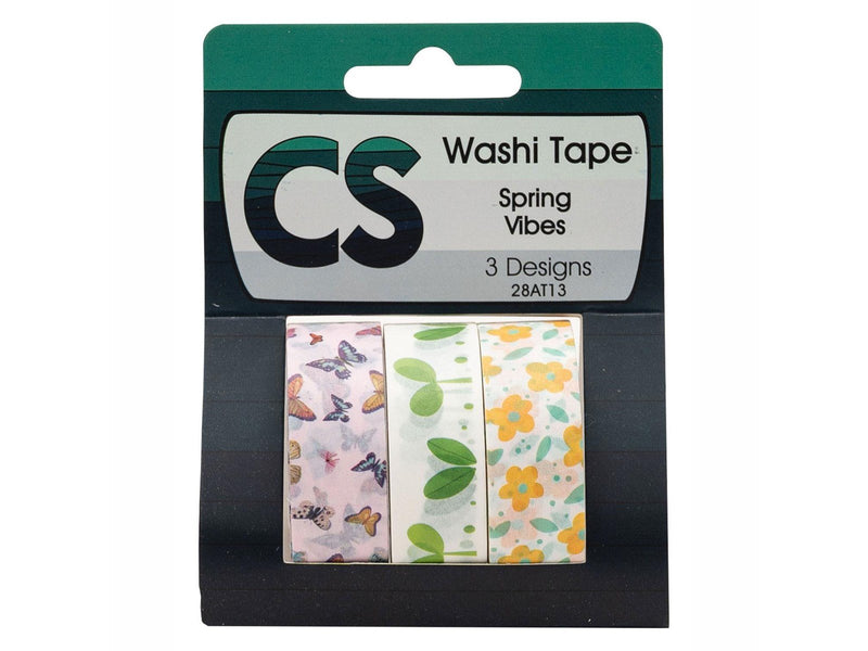 Colorations - Washi Tape Spring 3 Rolls 5mtr.
