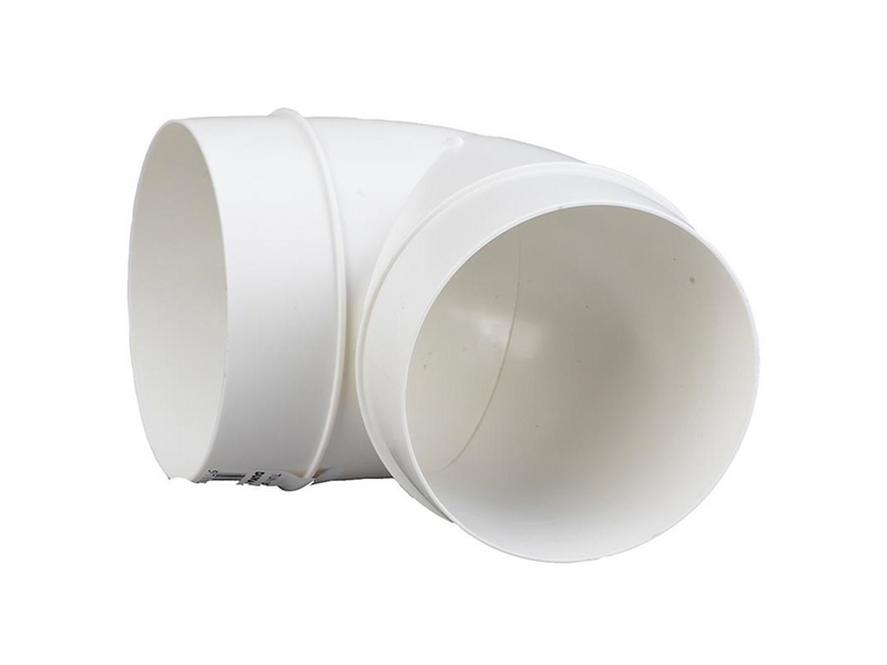 Duka Bend 90° Ø100mm white