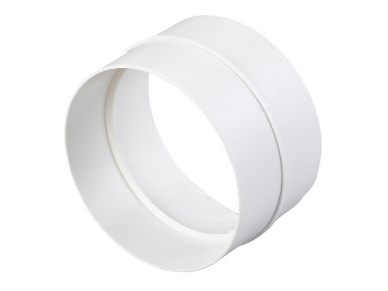 Duka Joint socket Ø100 mm white