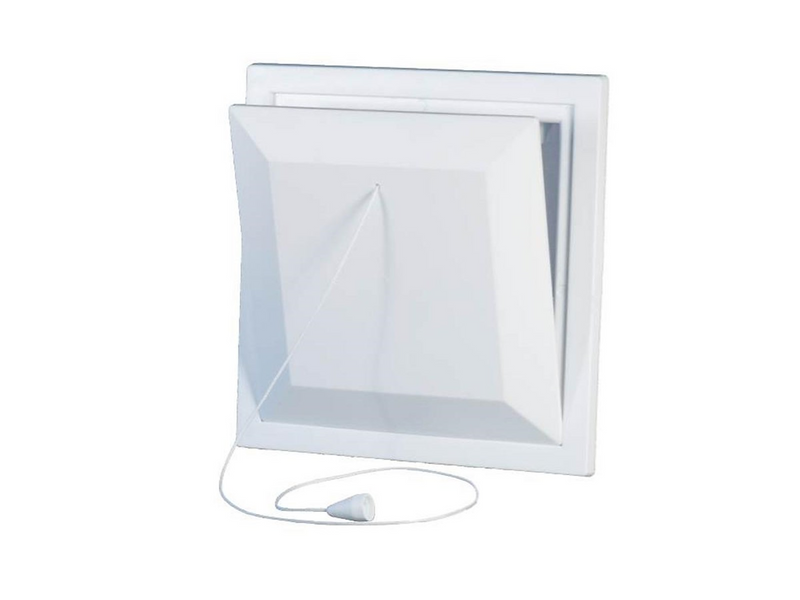 Duka Flap valve Type 111 150x150 mm white