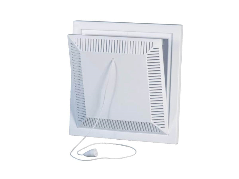 Duka Flap valve Type 113 150x150 mm white