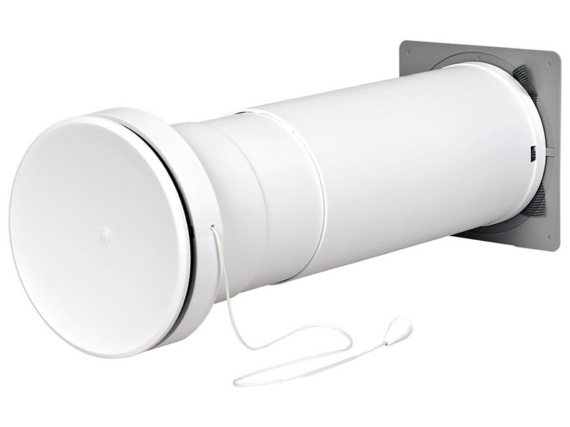 Duka Telescopic valve Type 450 Ø99 mm white