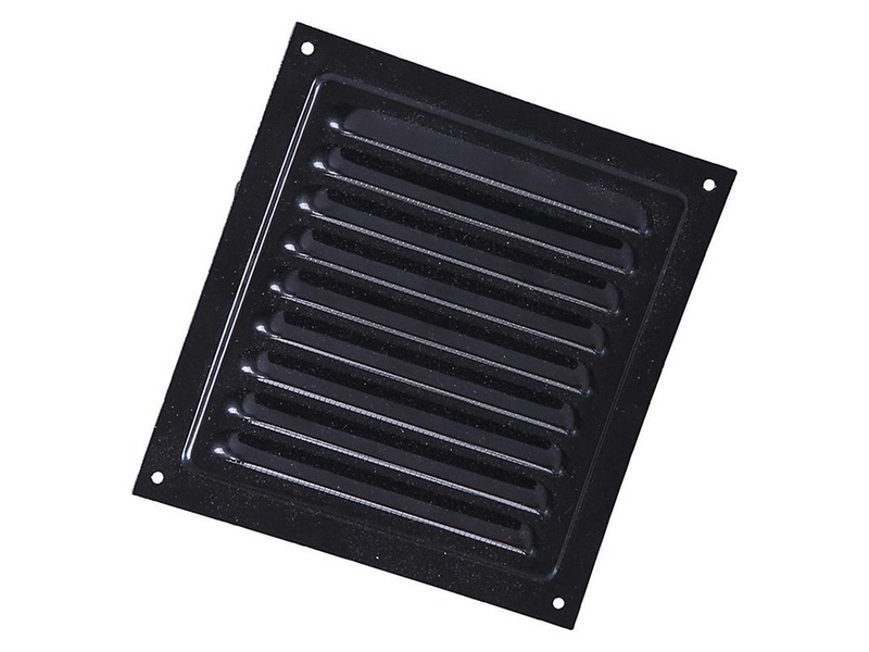 Duka Jalousie grid 150x150 mm black lacquered aluminium
