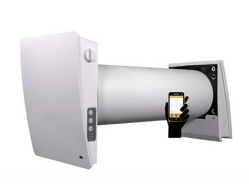 Duka One S6 Plus WiFi Heat recovery unit Ø160 mm
