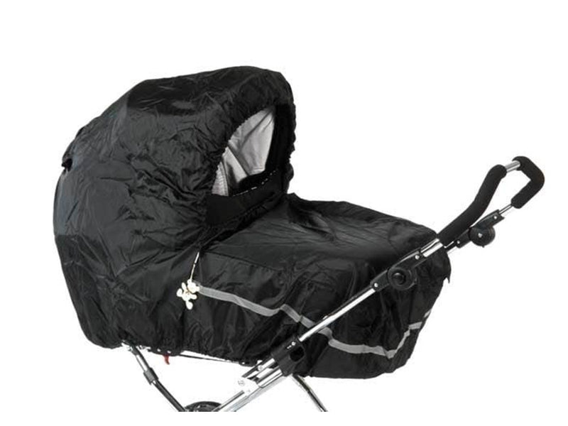 Babytrold Regenschutz Schwarz