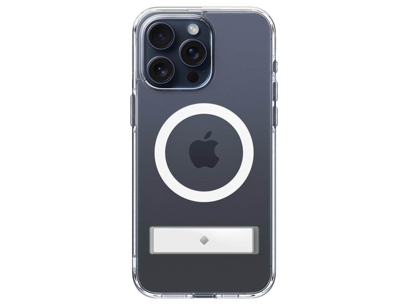 Spigen Caseology by  Capella MagSafe Kickstand - clear white - iPhone 15 Pro