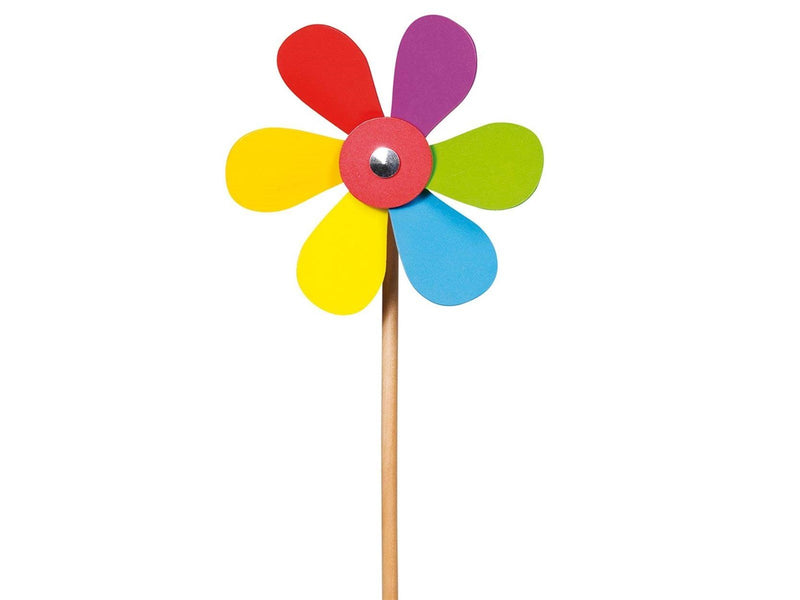 Goki Wooden Windmill - Flower