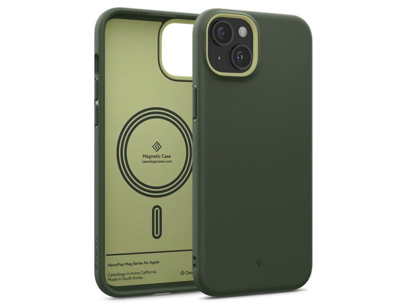 Spigen Caseology Nano Pop MagSafe iPhone 15 avo green