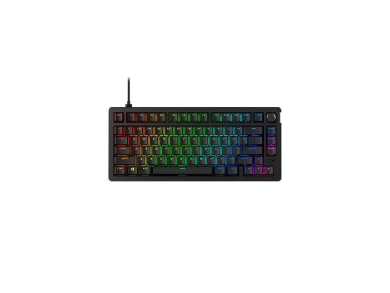 HyperX Alloy Rise 75% - Gaming Tastaturen - ohne Numpad - Englisch - US - Schwarz