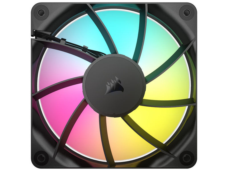 Corsair RS120 ARGB 3-pack - Gehäuselüfter - 120mm - Schwarz mit RGB LED - 36 dBA