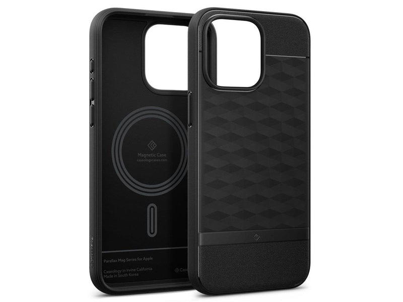 Spigen Caseology Parallax MagSafe iPhone 15 Pro Max matte black