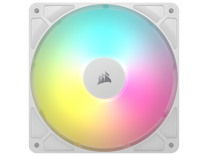 Corsair RS140 ARGB - Gehäuselüfter - 140mm - Weiß mit RGB-Beleuchtung - 36 dBA